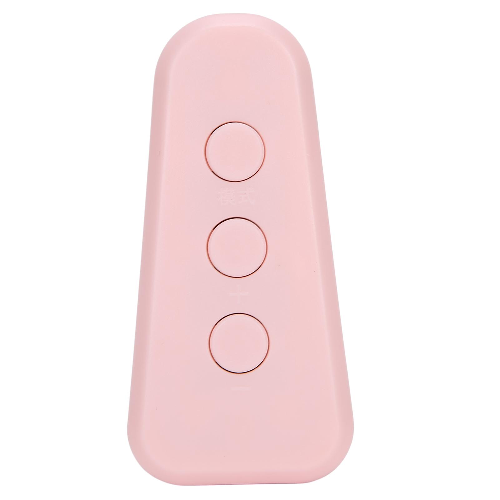 

Electric Face Lifting Device V-Face Machine Facial Slimming Vibration Double Chin Reducer(Pink )