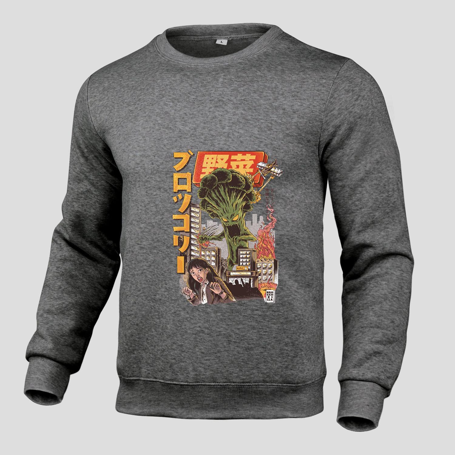 Весна Осень Граффити Письмо Флисовые Толстовки Мужские S-XXXL High Street Повседневный — фото 6