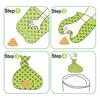 Portable Dog Poop Bag Holder Pick Up Pet Poop Bag Dispenser Waste and Household Cleaning Outdoor Walking Pet Accessories