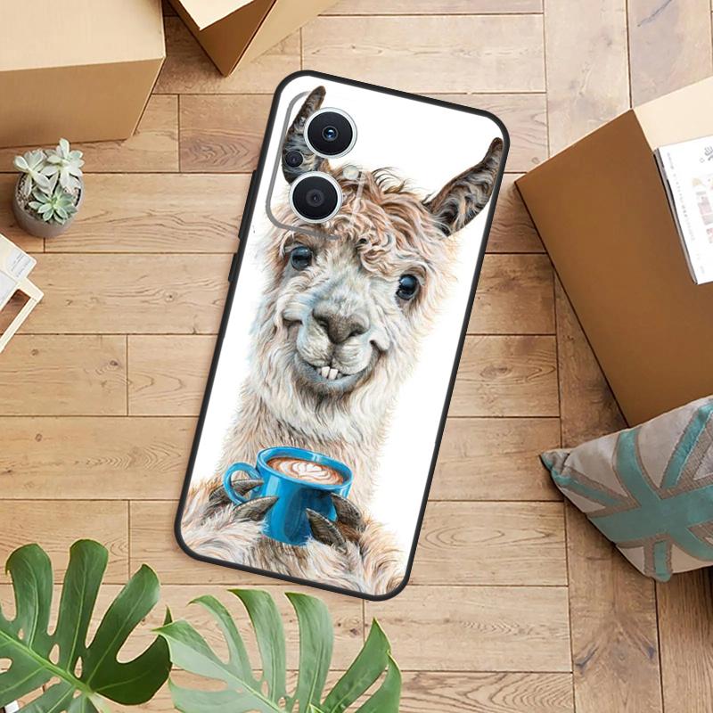 Lama Llama Alpaca Case For OPPO Reno 14F 13F 12F 10 11 12 13 14 Pro 8T 7 8 Lite OPPO Find X8 X6 X5 X9 Pro Cover