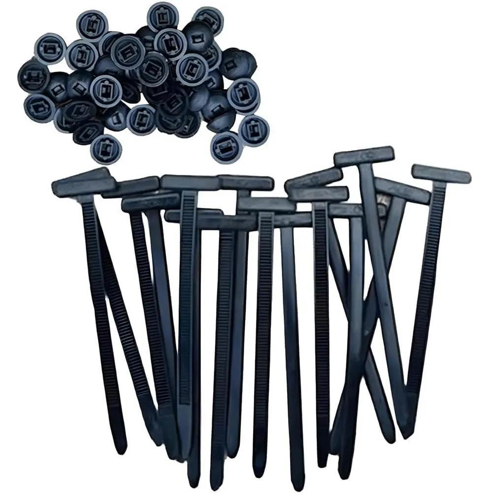 Nylon Cable Zip Ties Self-Locking Heavy Duty Zip Ties Universal Cable Tie Buckle for Indoor and Outdoor Use