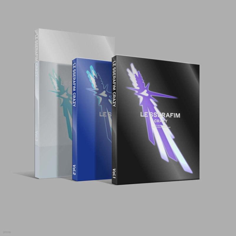 

LE SSERAFIM - 4th Mini Album CRAZY [3-piece SET]