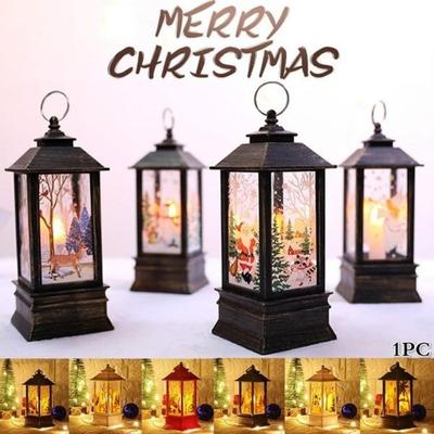 1 stücke Weihnachten Neujahr Familie Dekoration Fee Licht Kerze Weiß Schneemann LED Flamme Licht