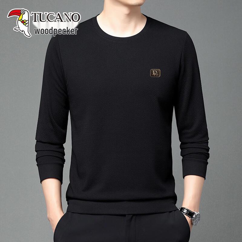 TUCANO Men s Mid-Aged Long-Sleeve Pullover T-Shirt M