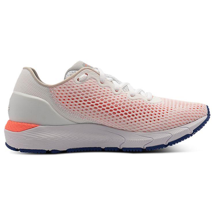 Under Armour HOVR Sonic 4 Comfortable Low-Top Lifestyle Sneakers Women sneakers White Orange 3025225-103