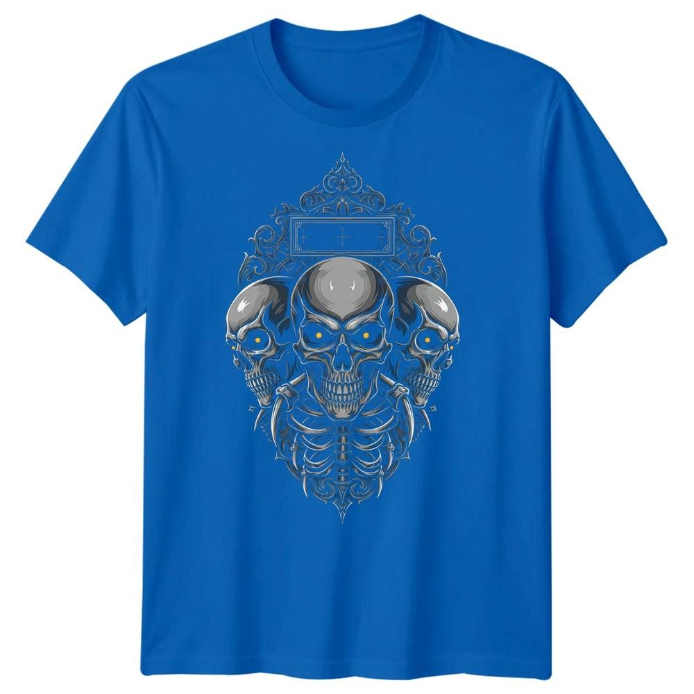 Skulls Dark Art Unisexs TShirt Ornate Graphic Tee