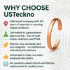 Hand Forged 100% Pure Copper Bracelet. Made with Solid High Gauge Copper and Health Benefits. Enhance Your Well-being In Style…