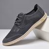 Zapatillas Deportivas de Malla Transpirable para Hombre Zapatos Casuales Ligeros para Hombre Nuevos Zapatos Deportivos de Tenis Zapatillas Planas para Caminar al Aire Libre Zapatos de Skate Calados