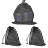3 Pcs Filter Mesh Bags for Pond Pump 2×40×30 + 1×45×45 Cm - Robust Mesh, Drawstring