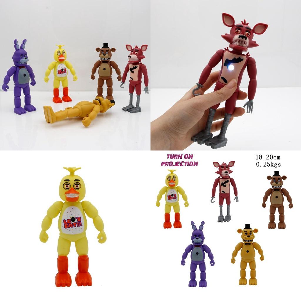 Five Nights At Freddy's Projektor Actionfigur Spielzeugset Sicher Ungiftig Und Für Kinder Ab 3 Jahren Konzipiert