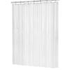 Fashion Transparent Waterproof Shower Curtain Bath Supplies Water Splash Resistant PEVA Plastic