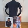 [USED] Price discount T-shirt LL bonus Michael Jackson pamphlet 2-volume set 1987 Hist