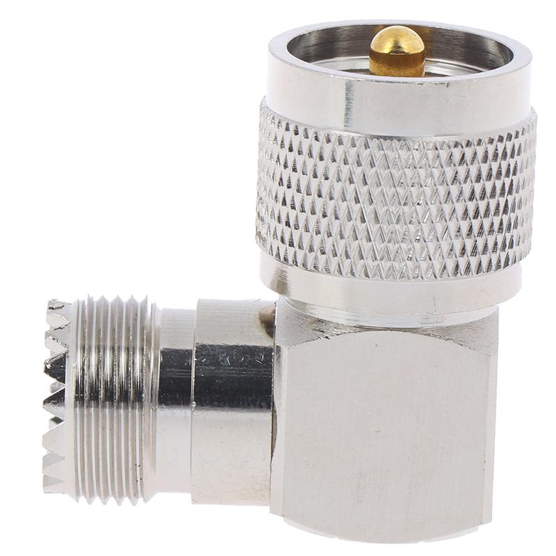 Adattatore Coassiale UHF A 90 Gradi | PL259 Maschio A SO239 Femmina | 2 Pezzi | Per Antenne E Radio - Foto 8