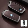 Metal Leather Car Remote Smart Key Case Cover Shell Bag For BMW 7 Series G70 G09 XM U06 G81 M3 2023 i7 X7 G07 LCI iX I20 X1 U1 bzdf48