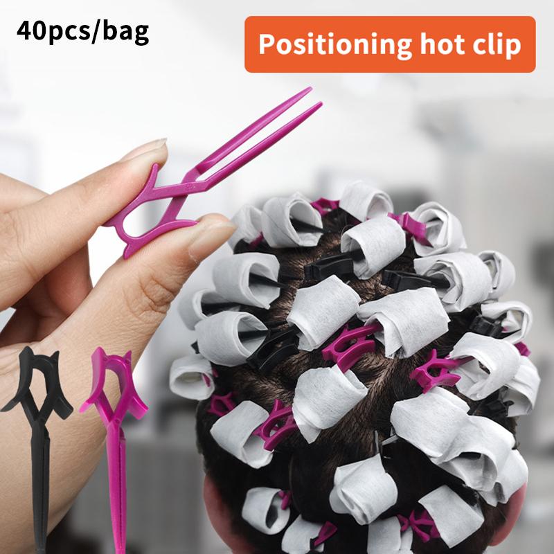 6/18/40pcs Hair Rollers Self-Adhesive Air Bangs Curling Roller Hair Clips DIY Hair Curling Clip Accessories Perm Tools