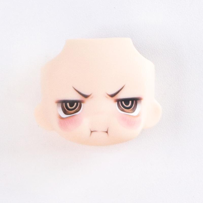 OB11 Doll Face 1/12 BJD Doll Face With 3D Anime Decal Eyes Kawaii Change Faces Blowing Pout Mouth Cheeks GSC Head DIY Kids Dolls