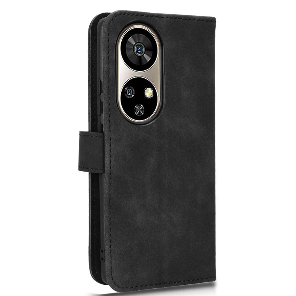 For Ulefone Note 17 Pro Case Skin-Feel Wallet PU Leather Phone Cover