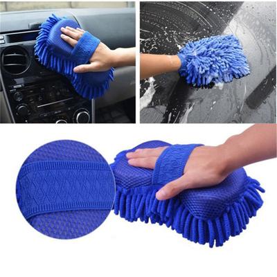 Soft Sponge Pad Car Vehicle Care Washing Brush Window Glass Cleaning Glove Tool