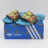IH5964 Keiichi Tanaami Adidas Originals Adilette Tanaami Signal Cyan (Men's)