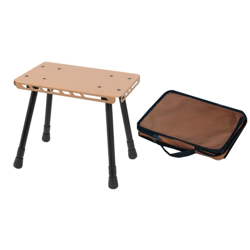 Folding Small Chair for Picnics Lightweight 2 In 1 Outdoor Foldable Table Stool