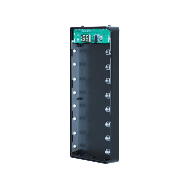 Detachable 8-Section 18650 Battery Charger with Digital Display DIY Kit