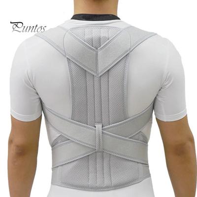 Posture Corrector Belt Lumbar Back Support Strap Shoulder Brace Neck Stretcher Trainer Hook And Loop Prevent Hunchback Multiple Straps Breathable