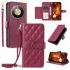 Wallet Case for Magic 8 Lite - Leather/PU, Red, With Ring