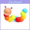 Wooden Twist Worm Educational Toy For Kids Hand Dexterity And Brain Boost