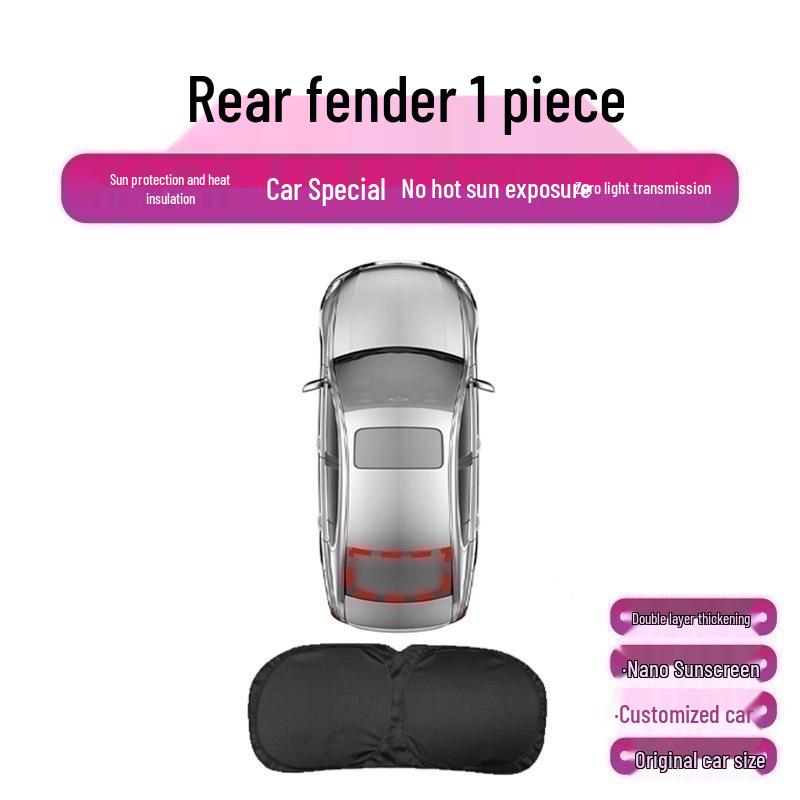 BYD Yuan UP Sunshade Car Window Curtains – Full Blackout, Heat Insulation, Sun Protection