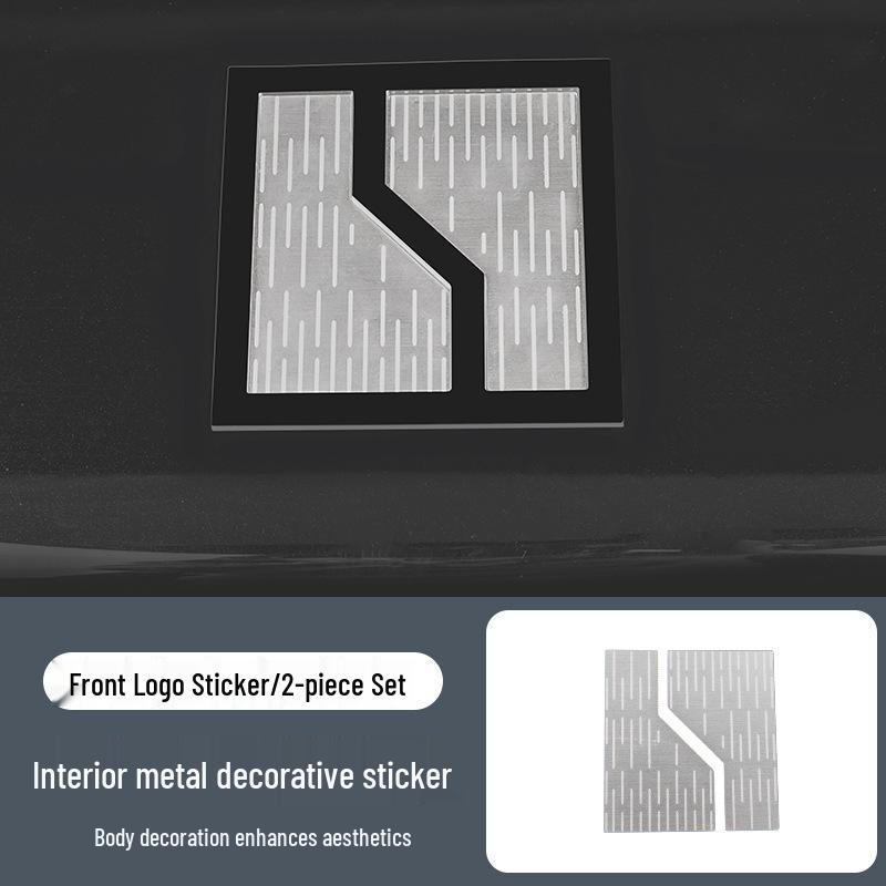 Zeekr 009 Gear P Button Aluminum Sticker - Center Console Decoration Accessory (24-25)