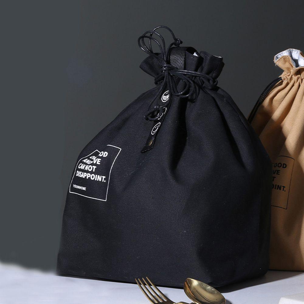 Thermoisoliertes Tragetasche Lebensmittelbehälter Lunchaufbewahrung Handtaschen Koreanische Lunchtasche Frische Kühltaschen