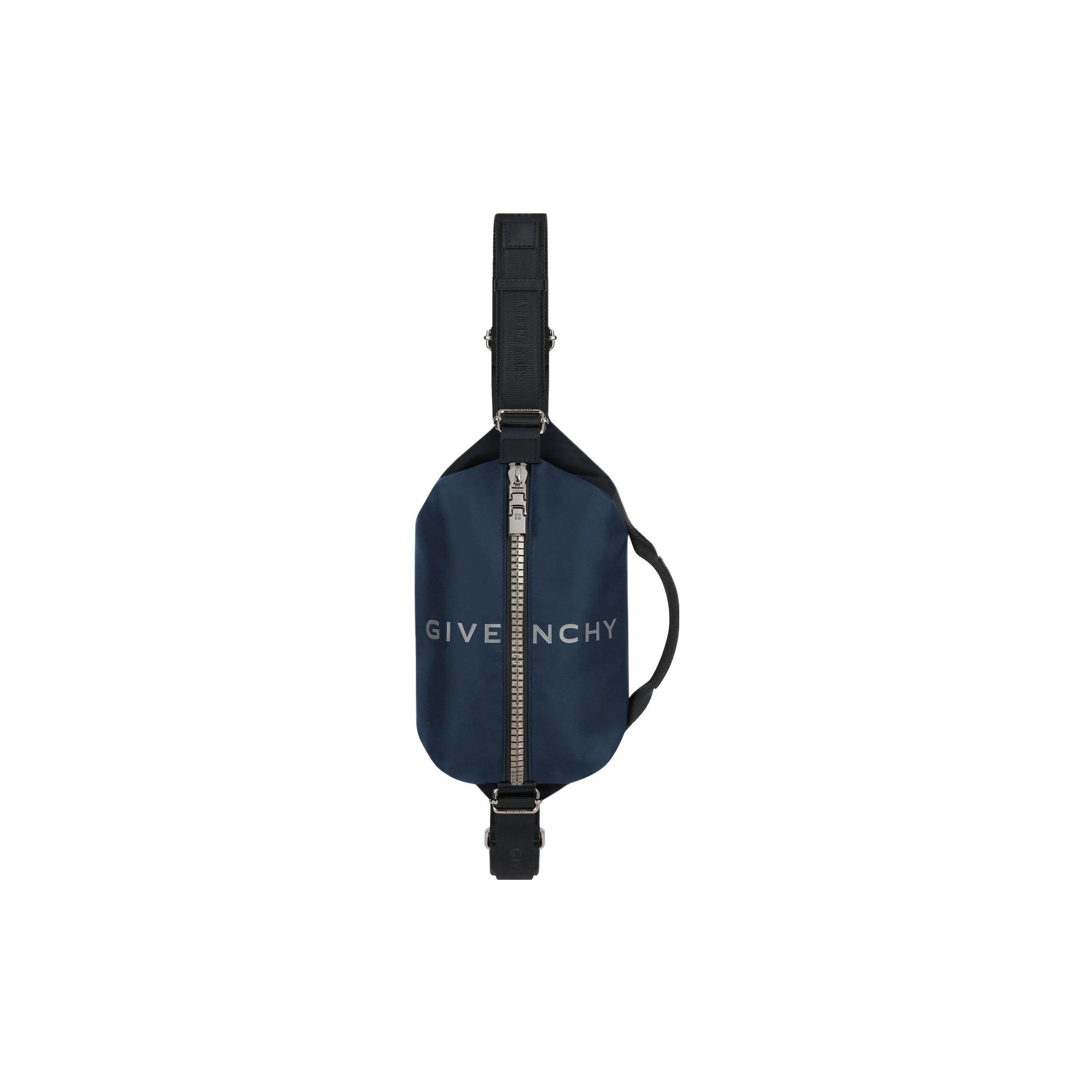 

Givenchy G-Zip Jacquard Adjustable Strap Leather Crossbody Handbag Chest Bag Waist Bag Men Bags Navy-Blue BKU038K1JE-410 Basic Set (Bag+Dust Bag)