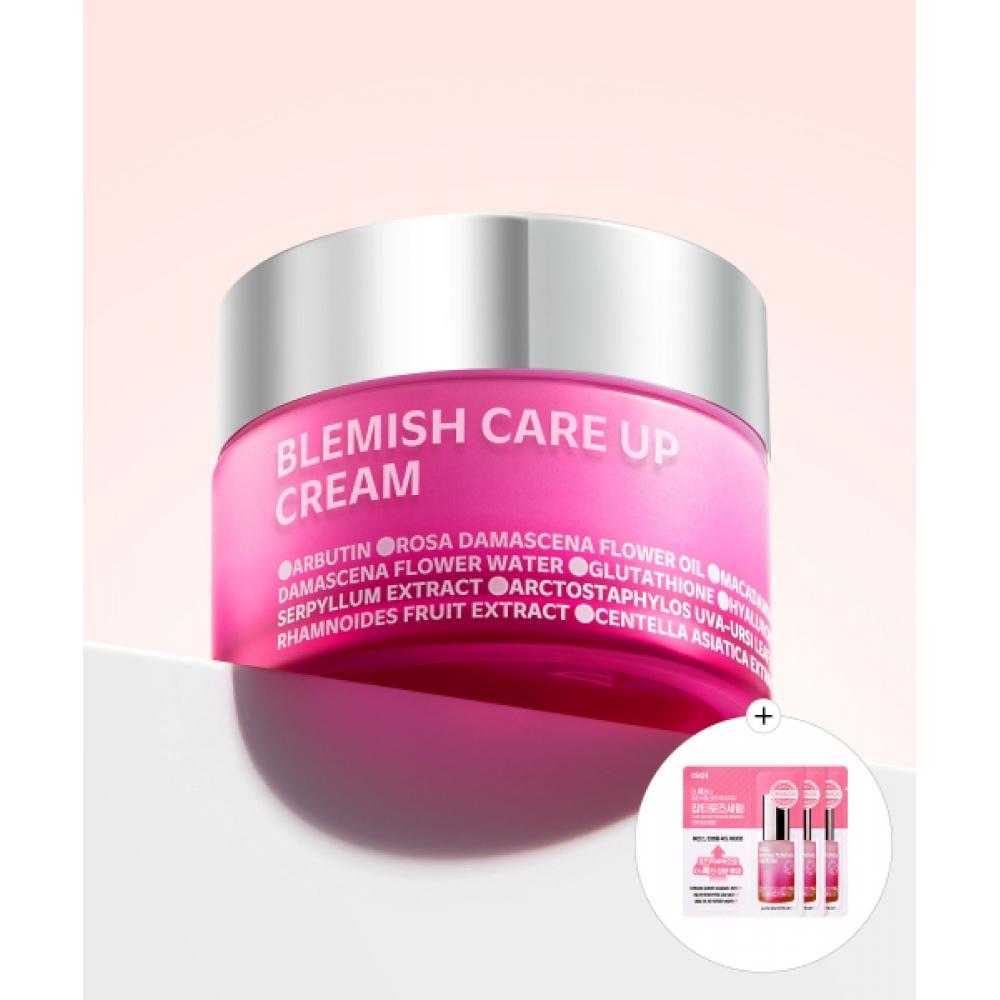 Isoi Blemish Care Up Cream 55ml+new Brightening Serum 1ml X 3 Sheets FREE