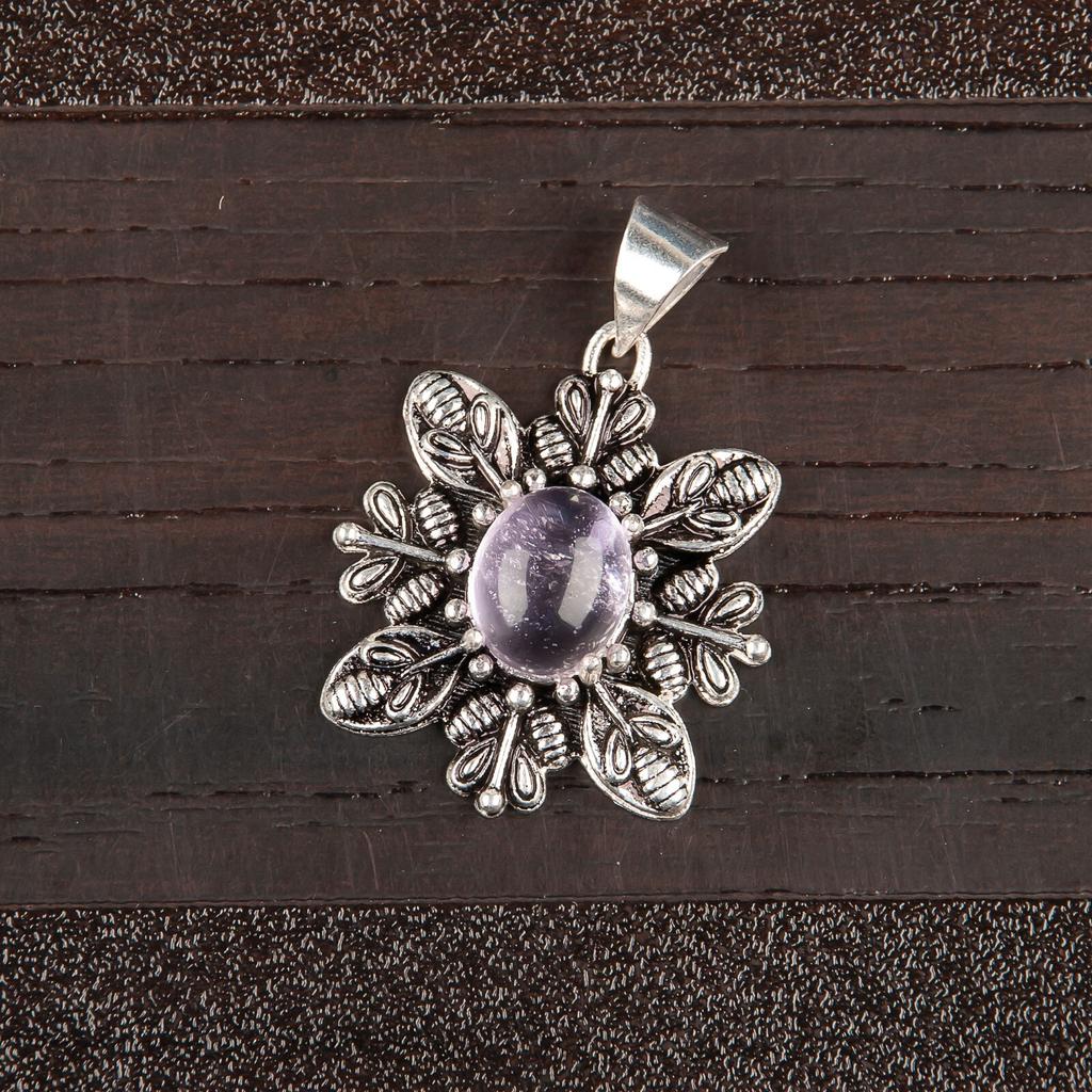 Asthenic Multi Gemstone Pendant, 925 Sterling Silver Jewelry, Handmade Pendant CP-10