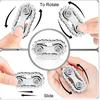 Metal Chain Spinner Fidgets Metal Flywheel Fingertip Gyro Toys Anti Stress DIY Repla Bicycle Chain Spiner Fidget Toys Kids
