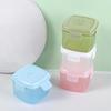 Plastic Sauce Container Round/square Crisper Box Lunch Box Accessories Sauce Box  Mayonnaise
