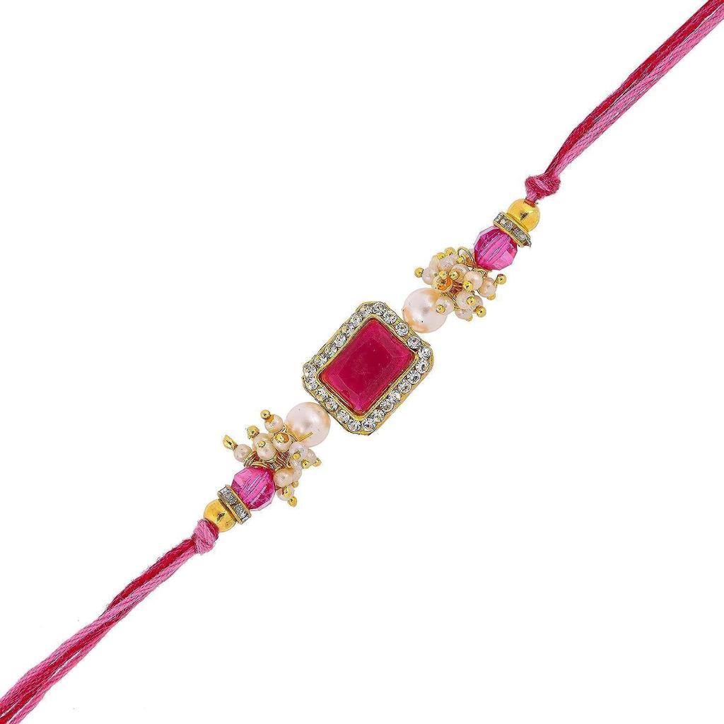 Glob Idol für Heimdeko mit Lumba/Paar Rakhi Set Bruder Bhabhi | Globus für Vastu Heimdeko(Paar Rakhi mit Geschenkkorb)