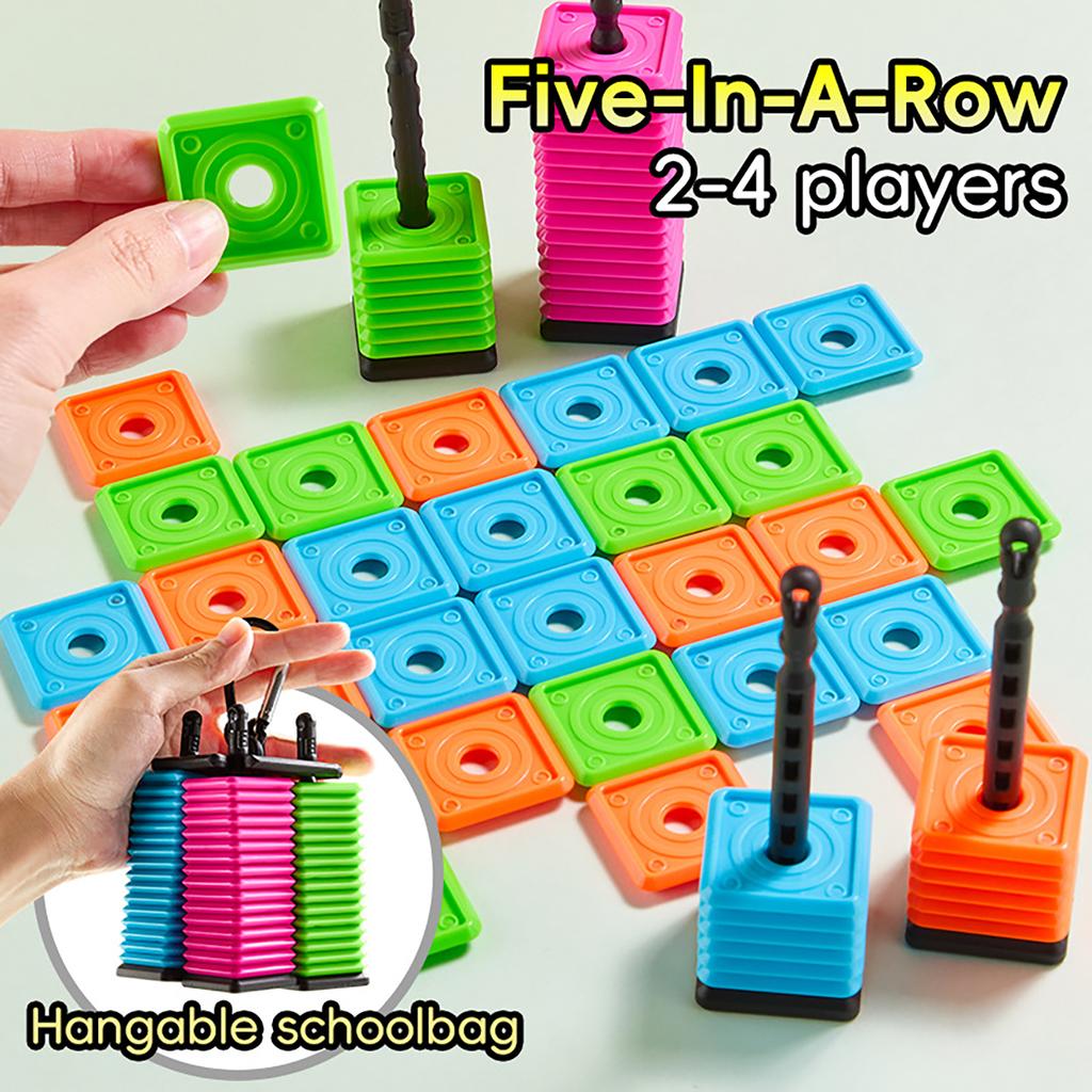 Portable Puzzle Gomoku Game For Children, Logic Thinking Development Intellectual Toy Desktop Interactive Game