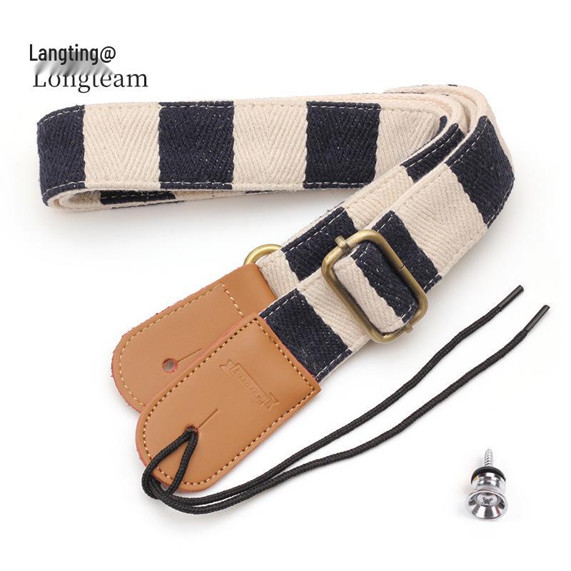 

Langting Creative Plaid Cotton Ukulele Strap - Thickened Shoulder Accessory Ukulele Strap