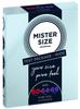 MISTER SIZE Condoms Sample 3 Sizes 60, 64 and 69mm - MISTER SIZE - MY SIZE CONDOM