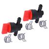 Convenient Shut Off Valves Power Equipment Replacement *Color: Kit Parts 1/4\" Straight 2pcs Small Engines Engine