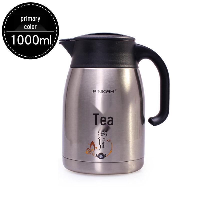 1.5L Stainless Steel Insulated Stewing Teapot with Tea Infuser Thermos Flask