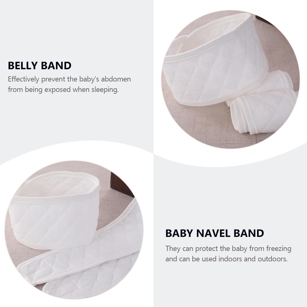 

Artibetter Navel Protection Belt 6pcs Baby Belly Button Band Umbilical Hernia Belt Baby Belly Band Adjustable Baby Umbilical Cord for Children Kids