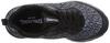 SPALDING Women's 5E JIN 3850 Wide-Waist Lightweight Walking Sneakers, Size 24.0 Cm, Black