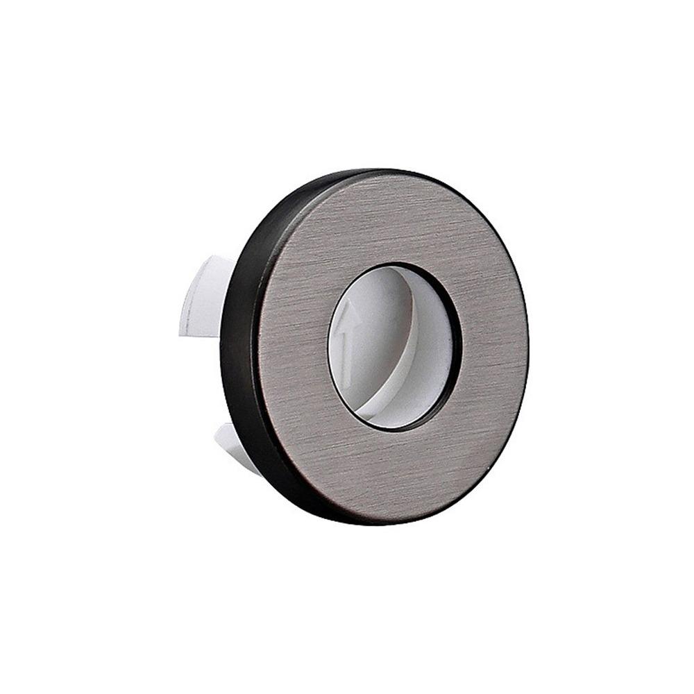 

Круглі Кришки Переливу Раковини Заміна Оздоблювального Кільця Ковпачок Нова Кришка Отвору Раковини Кухонне Приладдя для Ванної Кімнати сірий