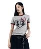 AAKAM Horseshoe Ringer Top (Gray)
