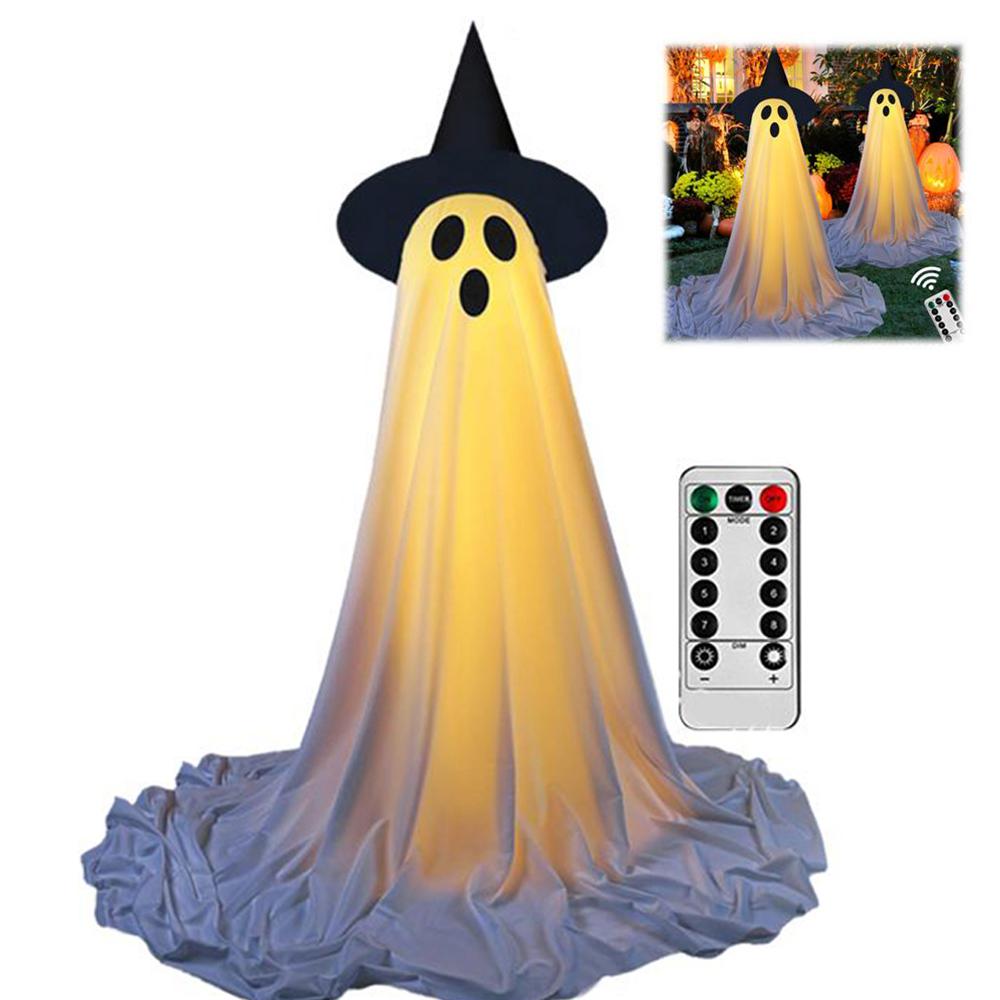 

Halloween Decorations Outdoor Ghost Ornaments Decorated Standing Ghost Front Porch Yard Halloween Decorations For Home