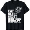Eat Sleep Ghost Hunting Repeat Ghost Hunter T-Shirt