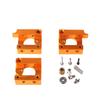 MK8 Aluminum Block for 3D Printer Extruder Nozzle I3 DIY Parts