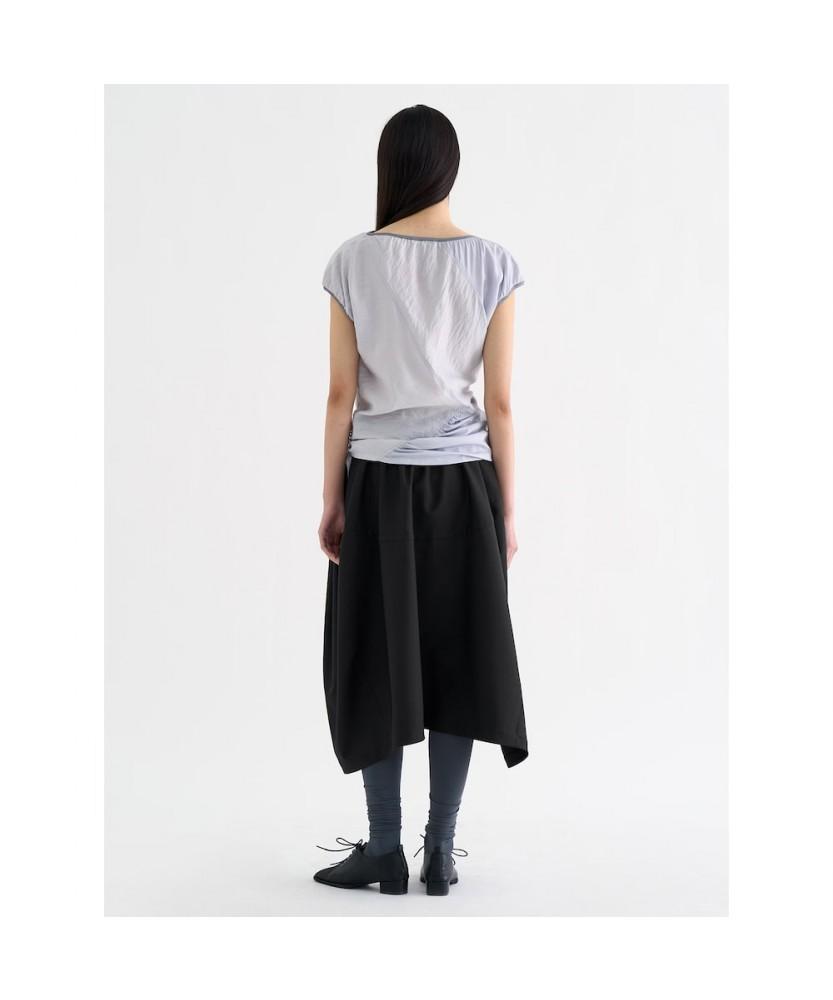 Anggae Balloon Skirt Black